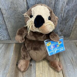 Ganz Webkinz Sea Otter HM359 Plush Brown Stuffed Animal Sealed Code New With Tag